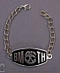 браслет на цепочке bring me the horizon