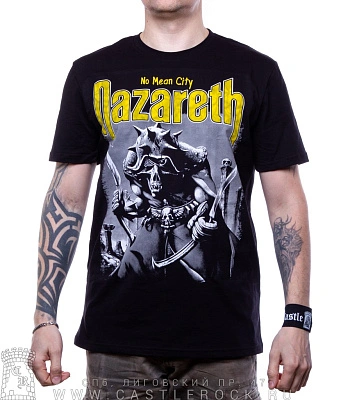 футболка nazareth "no mean city"