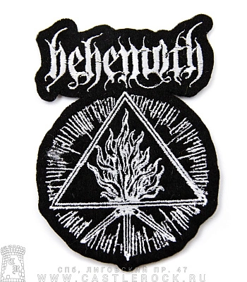 нашивка behemoth "the satanist" (вышивка)
