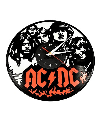 часы настенные винил ac/dc