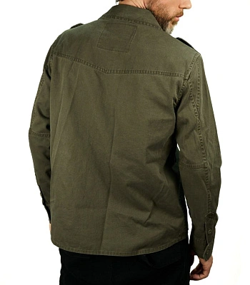 куртка-рубашка милитари foersverd "armer" (оливковая)