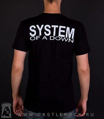 футболка system of a down (группа)