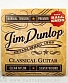 струны jim dunlop нейлоновые для классической гитары dpv102b
