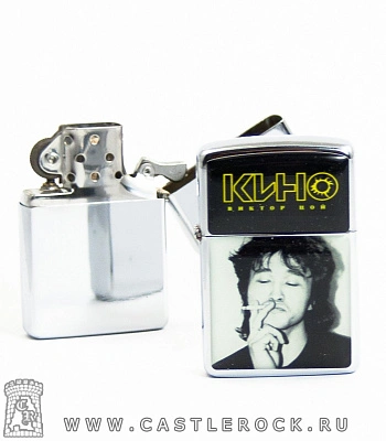 зажигалка цветная кино в. цой (курит)