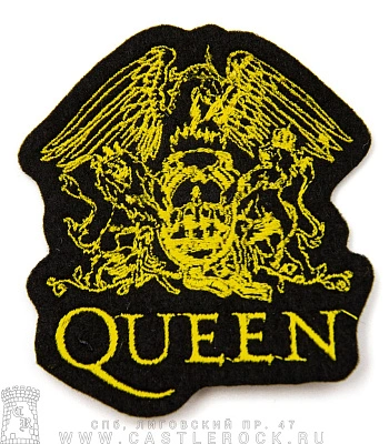 нашивка queen (герб, вышивка)