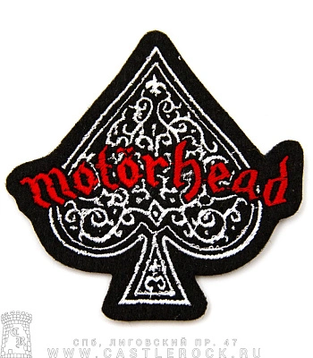 нашивка motorhead "ace of spades" (вышивка)