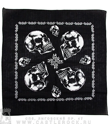бандана черепа (большие) бандана черепа (большие)
