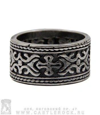 кольцо кресты в орнаменте