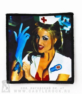 нашивка blink-182 "enema of the state"