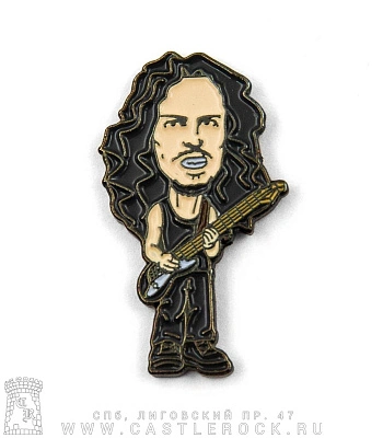 значок цанга metallica kirk hammett