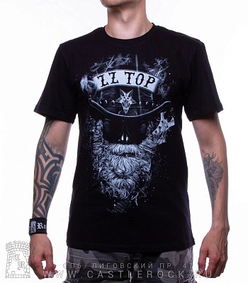 футболка zz top (ч/б)