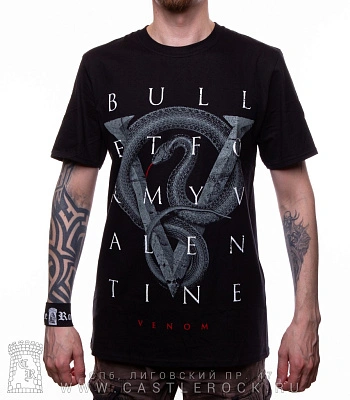 футболка bullet for my valentine "venom"