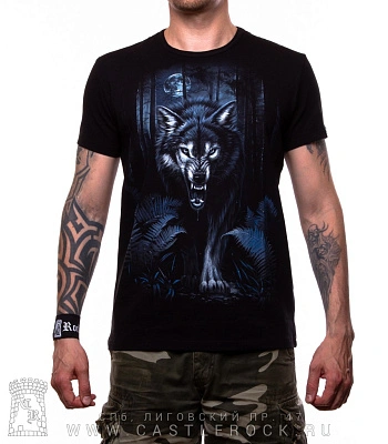 футболка волк (светится)