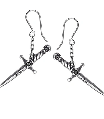 серьги alchemy gothic (алхимия готик) e378 macbeth