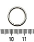 Сегментное Кольцо Кликер Сталь 1,6 х 12