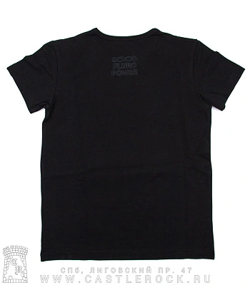 футболка детская котенок с кофе "mood morning" (светится)