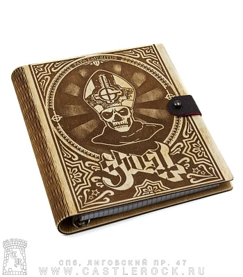 блокнот с разъемными кольцами ghost