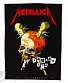 нашивка на спину metallica "damage inc."