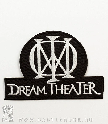 нашивка термо dream theater (лого, вышивка)