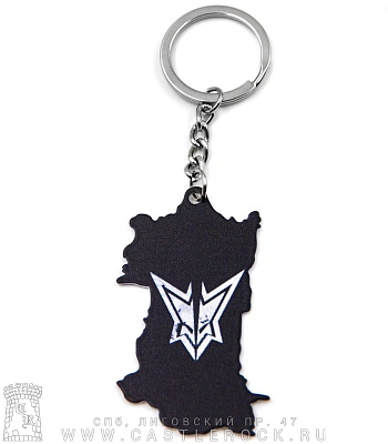 брелок металлический in flames