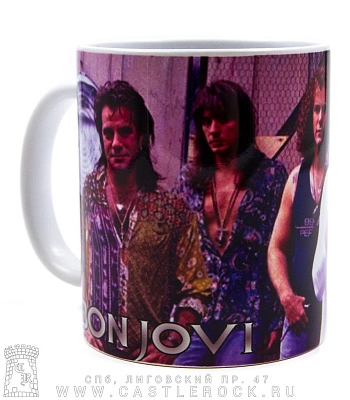 кружка bon jovi (группа)