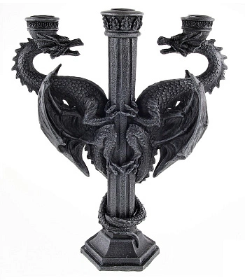 подсвечник драконы