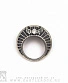 кольцо alchemy gothic (алхимия готик) r163 heaven and hell-nimbus ring
