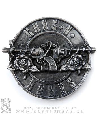 пряжка guns'n'roses