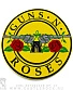 нашивка на спину guns'n'roses (лого, вышивка)