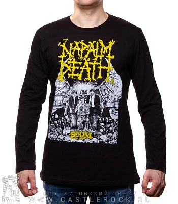футболка napalm death "scum" д/р