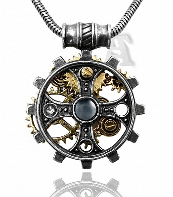 подвес alchemy gothic (алхимия готик) p606 foundryman's ring cross