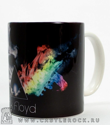 кружка pink floyd "the dark side of the moon" (дым)