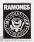 нашивка ramones (лого белое, кант)
