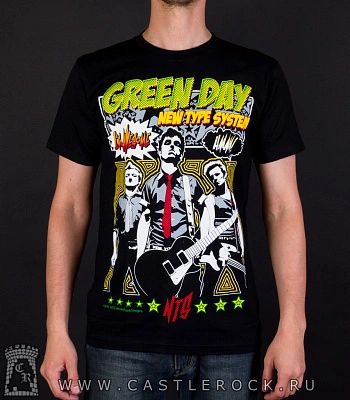 футболка green day nts