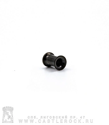 Тоннель Сталь Тонкостенный Черный (с внутренней резьбой) 5 мм