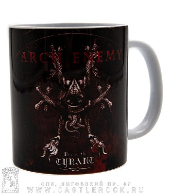 кружка arch enemy "doomsday machine / rise of the tyrant"