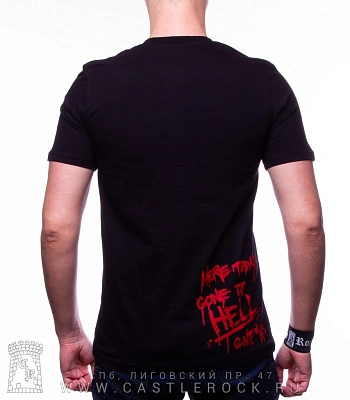 футболка guns'n'roses "here today... gone to hell" (группа)