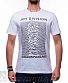 футболка joy division "unknown pleasures" (белая)