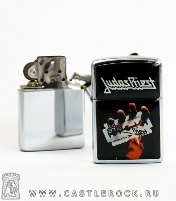 зажигалка цветная judas priest
