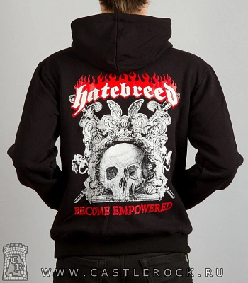 балахон на молнии hatebreed "become empowered"