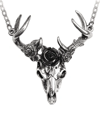 подвес alchemy gothic (алхимия готик) p807 white hart black rose