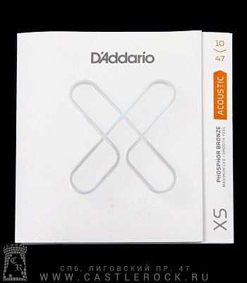 струны d'addario бронзовые для акустической гитары xsapb1047
