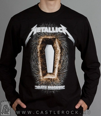 футболка metallica "death magnetic" д/р