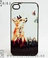 чехол для iphone лиса и бабочка