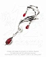 серьга кафф alchemy gothic (алхимия готик) e287 passion