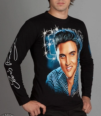 футболка elvis presley д/р