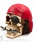 статуэтка череп пирата