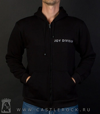 балахон на молнии joy division "love will tears us apart"
