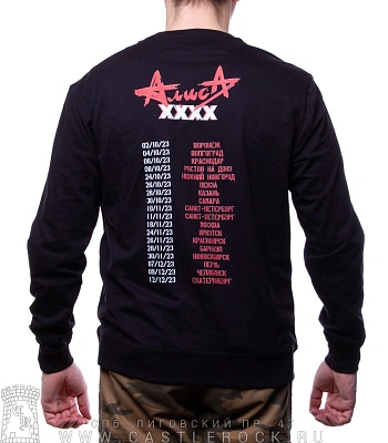 свитшот алиса "xxxx" (легкий)