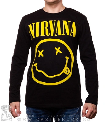 футболка nirvana "come as you are" (смайл) д/р
